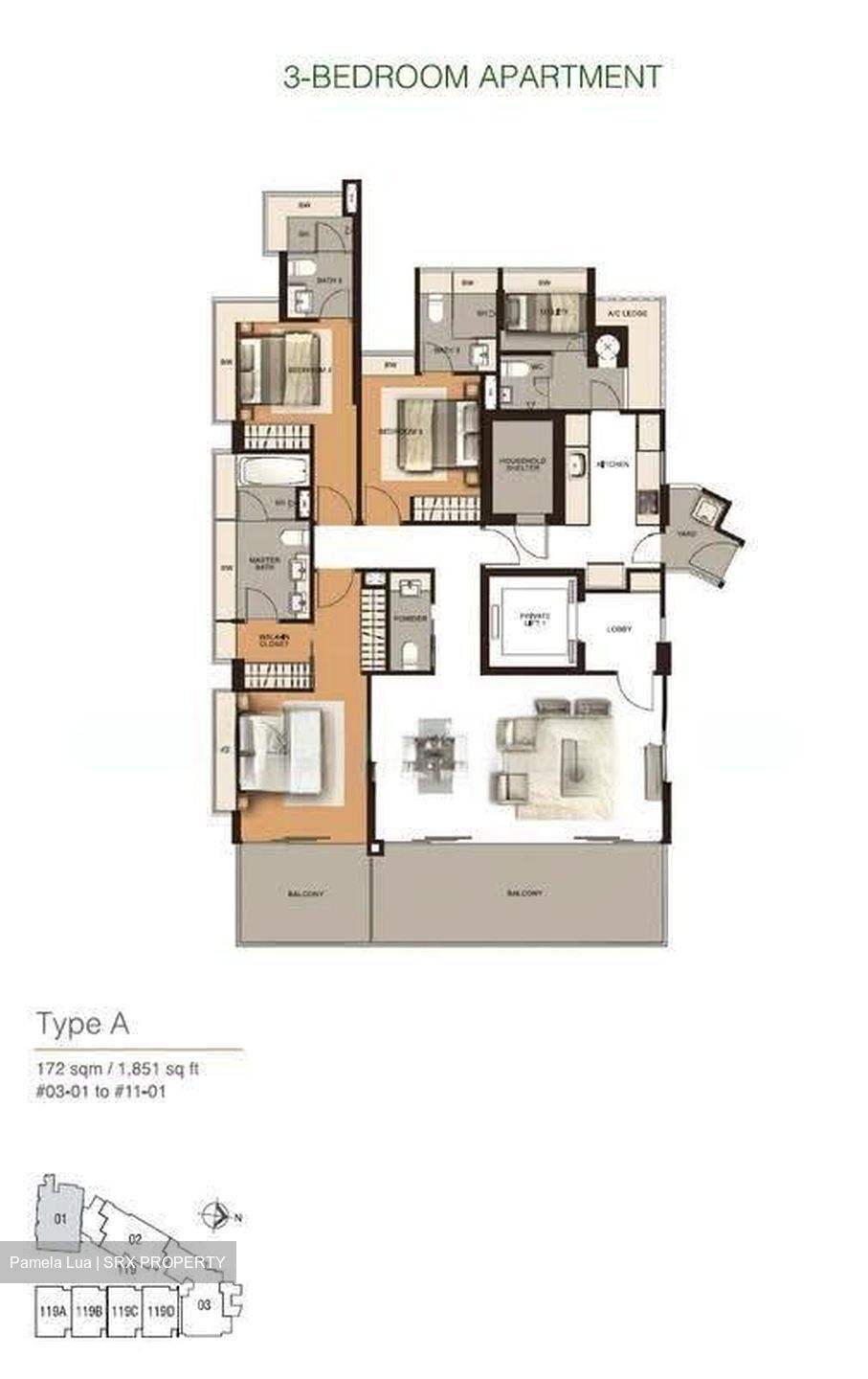 RESIDENCES AT EMERALD HILL (D9), Apartment #619412611